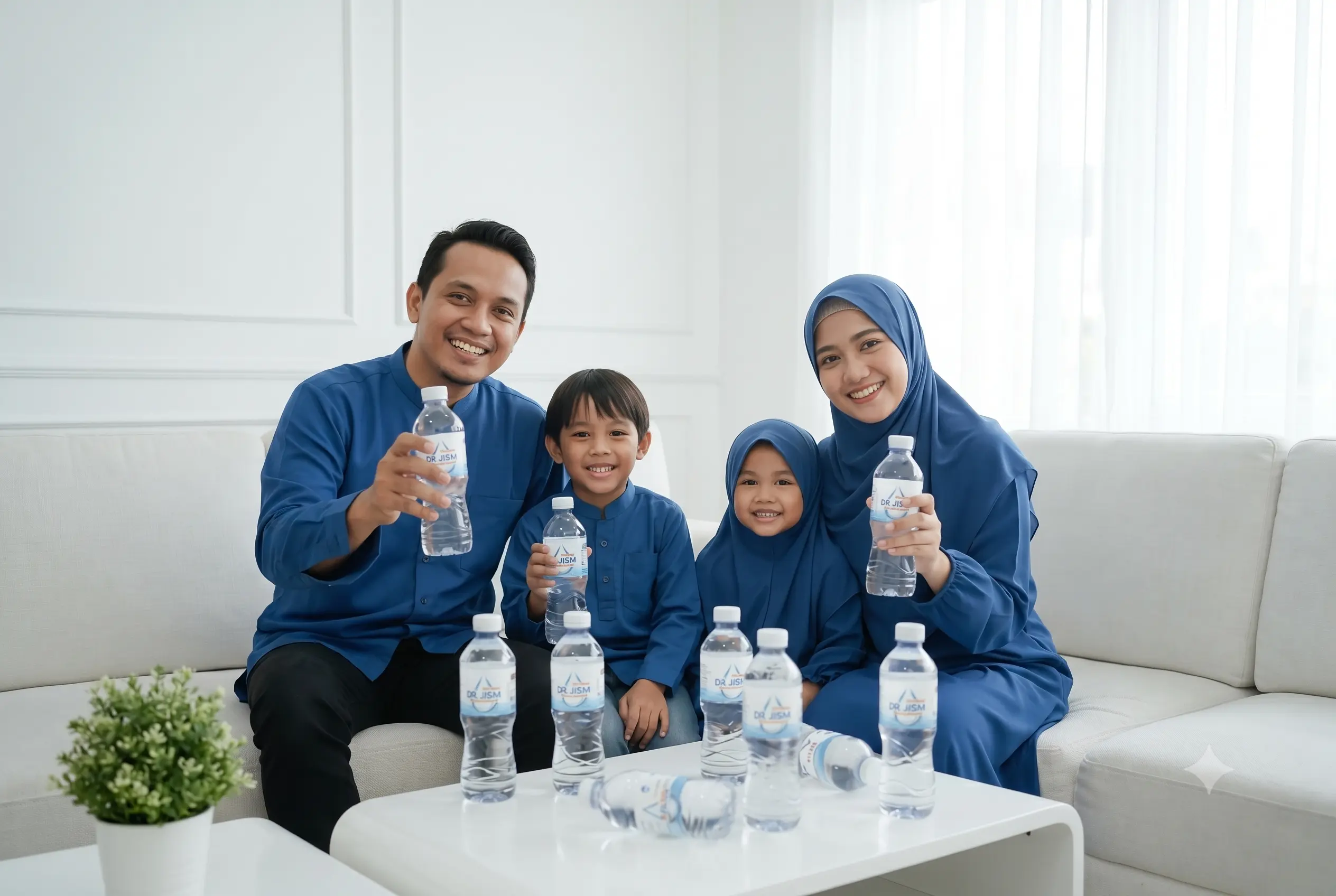 Keluarga dengan Air Terapi Dr Jism
